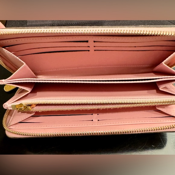 Louis Vuitton Vernis Zippy Wallet Rose Velours - Picture 6 of 9